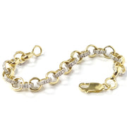 Load image into Gallery viewer, 9ct Gold Baby Belcher Bracelet
