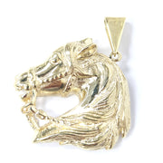 Load image into Gallery viewer, 9ct Gold Horse Head Pendant