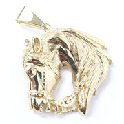 Load image into Gallery viewer, 9ct Gold Horse Head Pendant