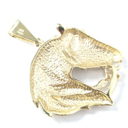 Load image into Gallery viewer, 9ct Gold Horse Head Pendant