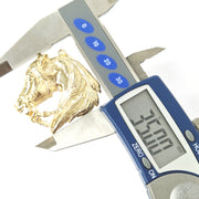 Load image into Gallery viewer, 9ct Gold Horse Head Pendant