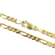 Load image into Gallery viewer, 9ct Gold Figaro Chain