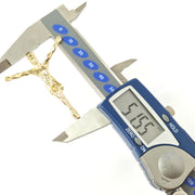 Load image into Gallery viewer, 9ct Gold Jesus Pendant