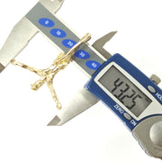 Load image into Gallery viewer, 9ct Gold Jesus Pendant