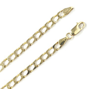 Load image into Gallery viewer, 9ct Gold Square Curb Chain