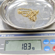 Load image into Gallery viewer, 9ct Gold Square Curb Chain