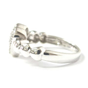 Load image into Gallery viewer, 9ct White Gold 0.20ct Diamond Heart Ring