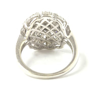 Load image into Gallery viewer, 9ct White Gold 0.40ct Diamond Dome Ring