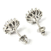 Load image into Gallery viewer, 18ct White Gold Diamond & Tanzanite Studs
