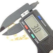 Load image into Gallery viewer, 9ct Gold Paperclip Design Bracelet