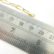 Load image into Gallery viewer, 9ct Gold Paperclip Design Bracelet