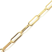 Load image into Gallery viewer, 9ct Gold Paperclip Design Bracelet