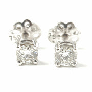 Load image into Gallery viewer, 18ct White Gold 0.63ct Diamond Studs