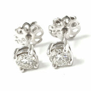 Load image into Gallery viewer, 18ct White Gold 0.63ct Diamond Studs
