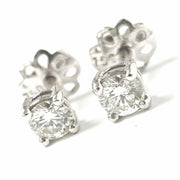 Load image into Gallery viewer, 18ct White Gold 0.63ct Diamond Studs