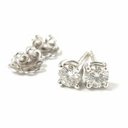 Load image into Gallery viewer, 18ct White Gold 0.63ct Diamond Studs