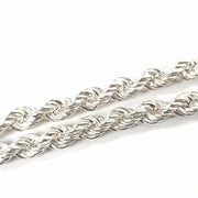 Load image into Gallery viewer, Silver Rope Chain