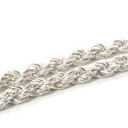 Load image into Gallery viewer, Silver Rope Chain