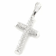 Load image into Gallery viewer, Silver Cross Pendant