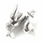 Load image into Gallery viewer, Silver Boxing Glove Pendant
