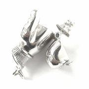 Load image into Gallery viewer, Silver Boxing Glove Pendant