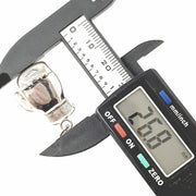 Load image into Gallery viewer, Silver Boxing Glove Pendant