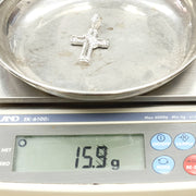 Load image into Gallery viewer, Silver Zirconia Cross Pendant