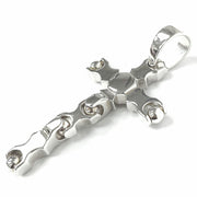 Load image into Gallery viewer, Silver Moveable Cross Pendant