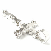 Load image into Gallery viewer, Silver Moveable Cross Pendant