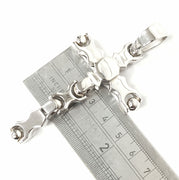 Load image into Gallery viewer, Silver Moveable Cross Pendant