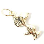 Load image into Gallery viewer, 9ct Gold Snoopy Pendant