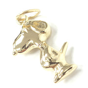 Load image into Gallery viewer, 9ct Gold Snoopy Pendant

