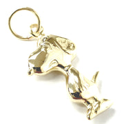 Load image into Gallery viewer, 9ct Gold Snoopy Pendant
