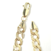 Load image into Gallery viewer, 9ct Gold Zirconia Boxing Gloves Square Curb Baby Bracelet