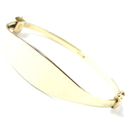 Load image into Gallery viewer, 9ct Gold Identity Baby Bangle