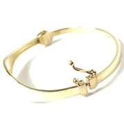 Load image into Gallery viewer, 9ct Gold Identity Baby Bangle