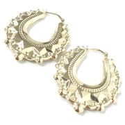 Load image into Gallery viewer, 9ct Gold Creole Hoop Earrings
