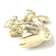 Load image into Gallery viewer, 9ct Gold Squirrel Pendant