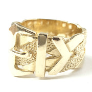 Load image into Gallery viewer, 9ct Gold Buckle Ring
