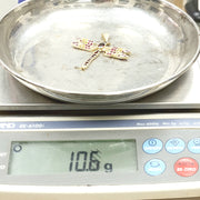 Load image into Gallery viewer, 9ct Gold Dragonfly Pendant
