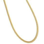 Load image into Gallery viewer, 9ct Gold Semi-Solid Franco Chain