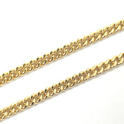 Load image into Gallery viewer, 9ct Gold Semi-Solid Franco Chain