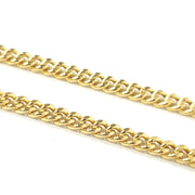 Load image into Gallery viewer, 9ct Gold Semi-Solid Franco Chain