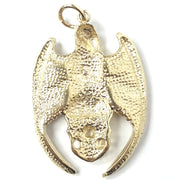 Load image into Gallery viewer, 9ct Gold Eagle on Skull Pendant