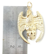 Load image into Gallery viewer, 9ct Gold Eagle on Skull Pendant