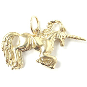 Load image into Gallery viewer, 9ct Gold Unicorn Pendant