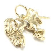 Load image into Gallery viewer, 9ct Gold Unicorn Pendant