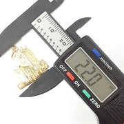 Load image into Gallery viewer, 9ct Gold Cathedral Pendant