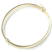 Load image into Gallery viewer, 9ct Gold Striped Bangle