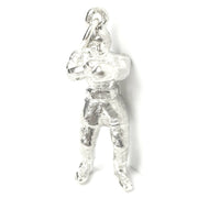 Load image into Gallery viewer, Silver Boxer Pendant